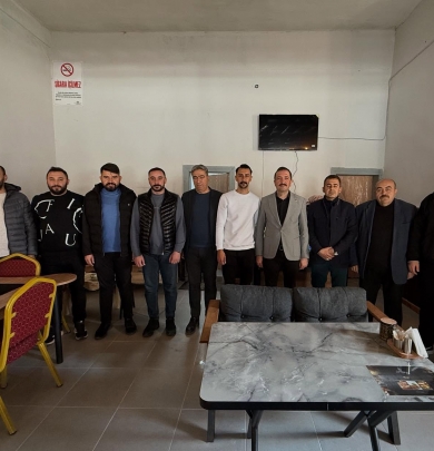 İlçemize yeni açılan Santa Mariaa Cafeye hayırlı olsun ziyaretinde bulunduk.