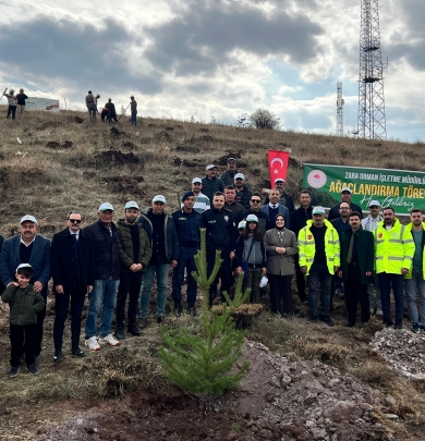 Vatana yeşil, yarınlara umut olalım. ????